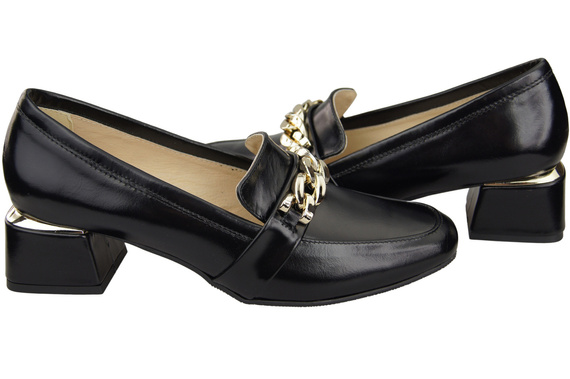 Women's shoes Pumps Natural leather 193 ElitaBut