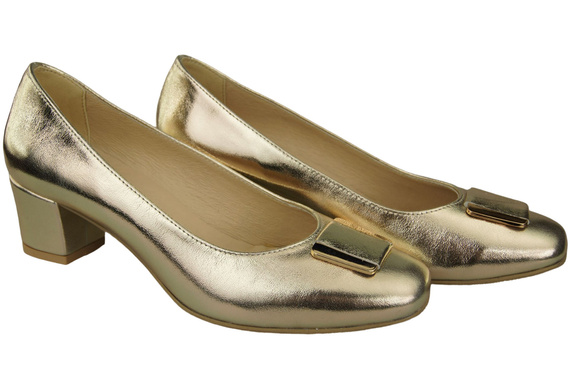 Women's shoes Pumps Natural leather 187 ElitaBut