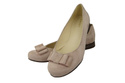 Women's Shoes Ballerinas natural leather Suede 126 ElitaBut