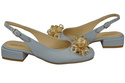 Women's Shoes Sandals with Crystals Natural Leather 215 ElitaBut