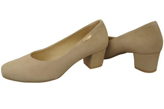 Comfortable Women's Shoes Pumps Natural Suede Leather 172 Z ElitaBut