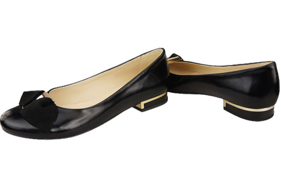 Women's Ballerinas Shoes Natural Leather 894 ElitaBut