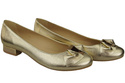 Women's Ballerinas Shoes Natural Leather 894 ElitaBut