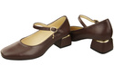 Women's shoes Pumps with a strap, natural leather 202 ElitaBut
