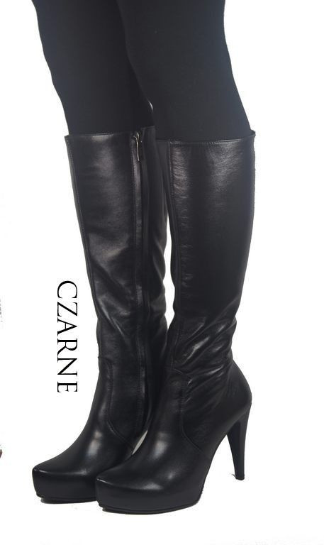 Shoes Women's boots On the platform natural leather 687 ElitaBut