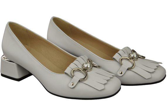 Women's shoes Pumps Natural leather 195 ElitaBut