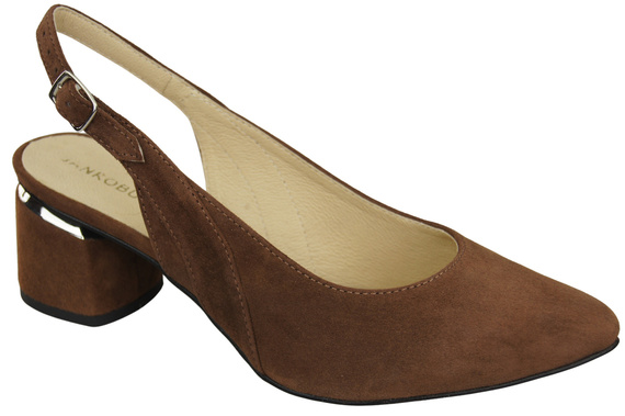 Women's Sandals in Natural Suede Leather - Elegance and Comfort 196 Z ElitaBut