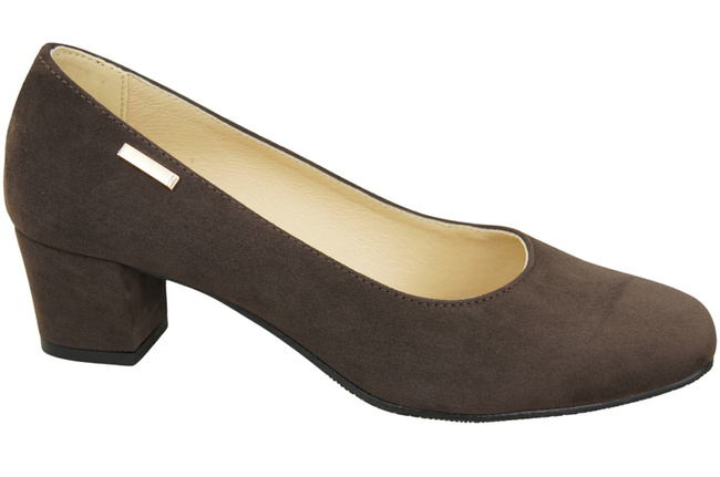 Comfortable Women's Shoes Pumps Natural Suede Leather 172 Z ElitaBut