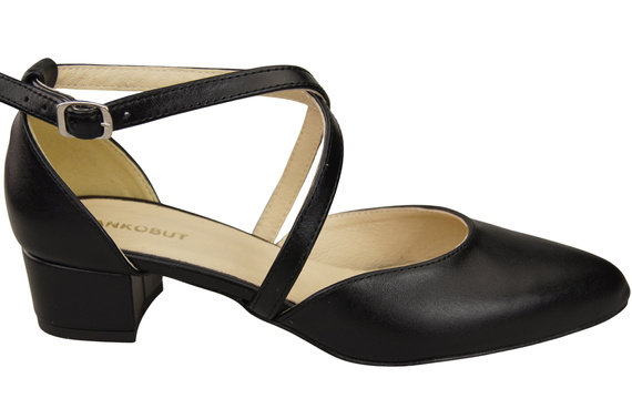 Women’s Leather Sandals with Straps Low Heel 223 ElitaBut