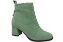 Women’s ankle boots in genuine suede leather, stable block heel, with zipper – 224 ElitaBut
