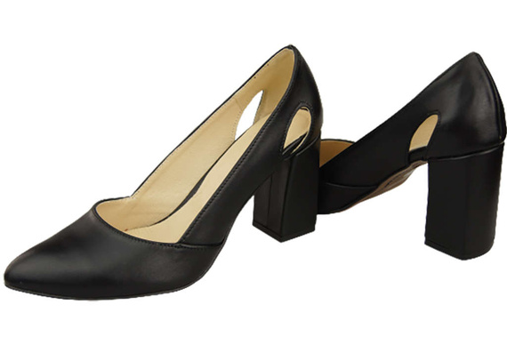 Women's shoes Pumps Natural leather 184 ElitaBut