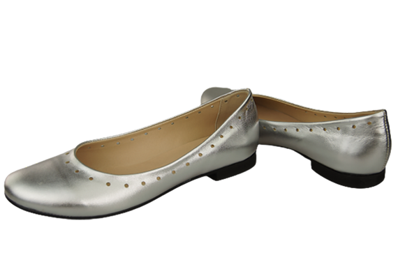Women's Shoes Comfortable Ballerinas Natural Leather 162 ElitaBut