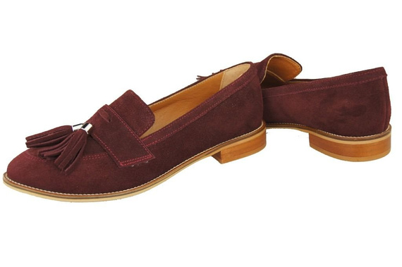 Shoes Women's loafers Natural Leather Velor 134 ElitaBut