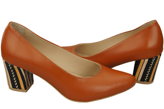 Women's Shoes Pumps Natural leather 158 ElitaBut