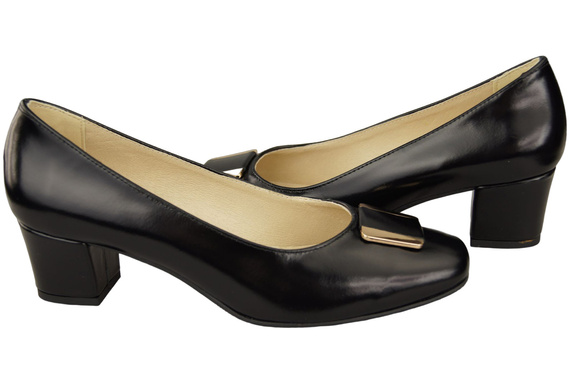 Women's shoes Pumps Natural leather 187 ElitaBut