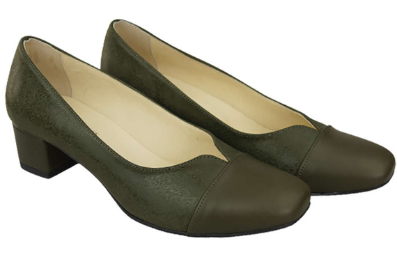 Women's shoes Pumps Natural leather 164 ElitaBut
