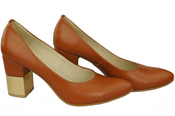 Women's shoes Pumps Natural leather 144 ElitaBut