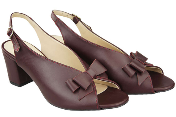 Footwear Women Sandals Natural leather Grain 148 L ElitaBut