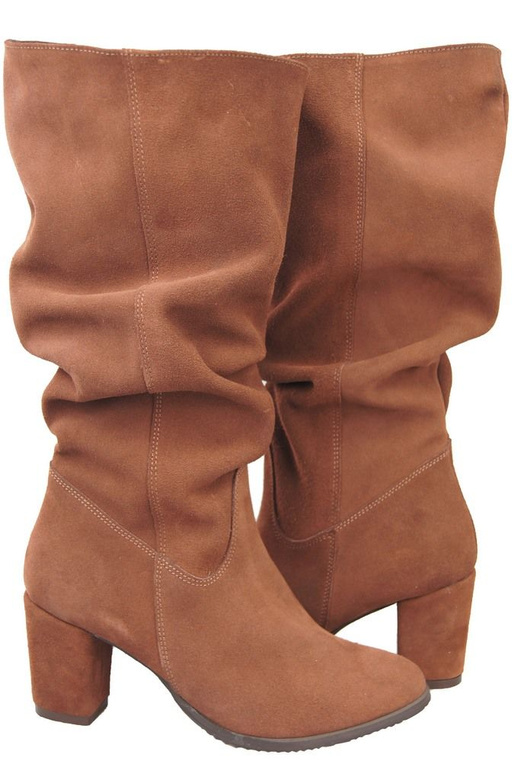 Shoes Boots Women's natural leather Velor 141 ElitaBut