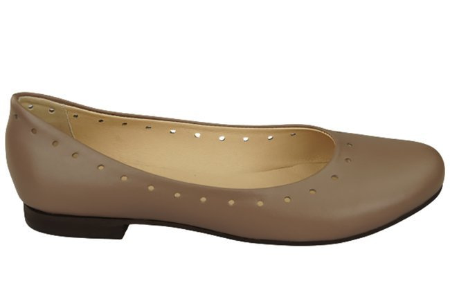 Women's Shoes Comfortable Ballerinas Natural Leather 162 ElitaBut