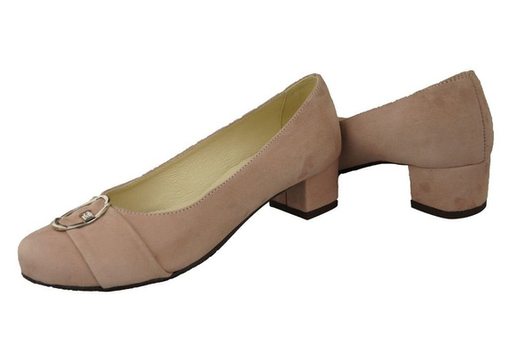 Women's Shoes Pumps Natural Leather Suede 135 ElitaBut