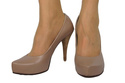 Women's shoes Pumps natural leather 644 ElitaBut