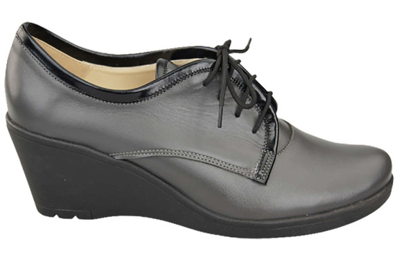 Shoes Women's Brogues On Wedge Natural leather 181 ElitaBut