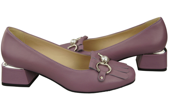 Women's shoes Pumps Natural leather 195 ElitaBut