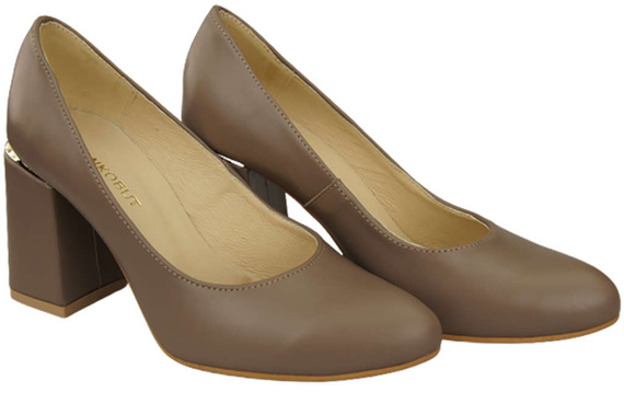 Women's shoes Pumps Natural leather 179 ElitaBut