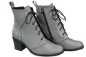 Shoes Boots for women Lace-up Winter natural leather 188 Z ElitaBut