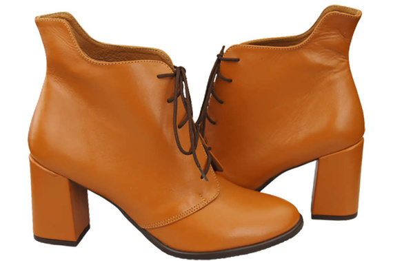 Shoes Boots for women Lace-up Winter natural leather 174 Z ElitaBut