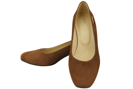 Comfortable Women's Shoes Pumps Natural Suede Leather 172 Z ElitaBut