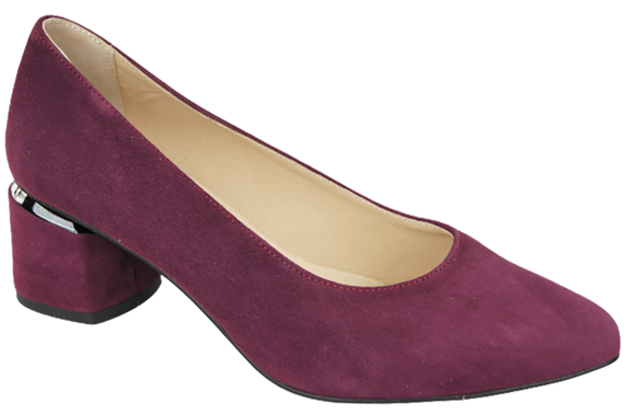Women's footwear Women's pumps Suede leather 143 ElitaBut