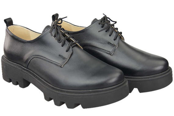 Women's shoes Lace-up leather Natural 180 ElitaBut