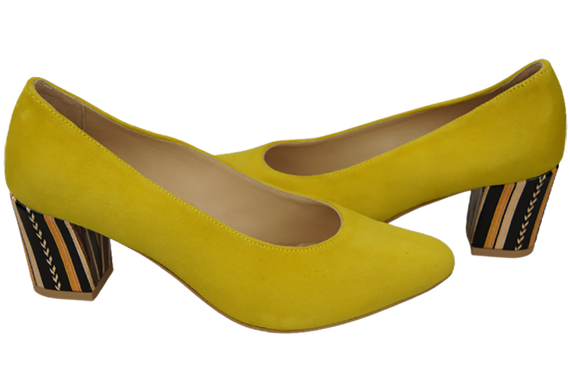 Women's footwear Women's pumps Suede leather 158 Z ElitaBut