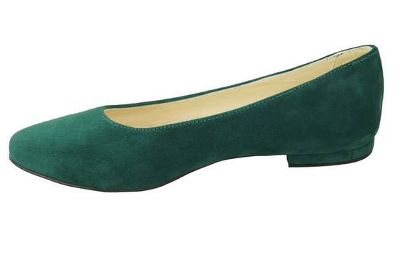 Women's shoes Ballerinas natural leather Suede 131 ElitaBut