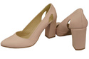 Women's shoes Pumps Natural leather 184 ElitaBut