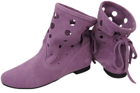 Shoes Boots Women's natural leather velor 160 ElitaBut