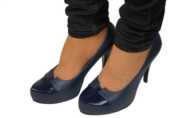 Women's shoes natural leather Black 897 ElitaBut