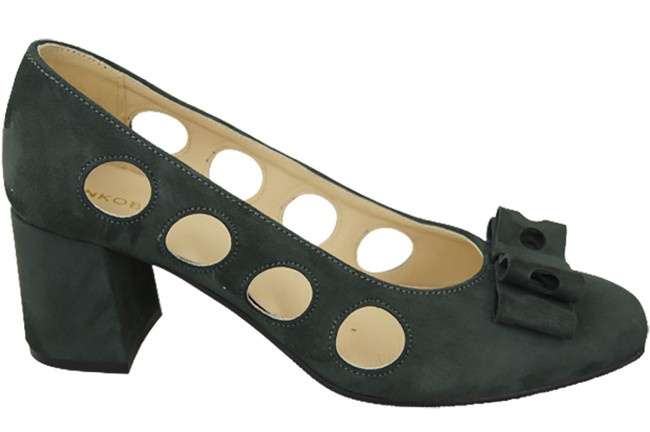 Women's shoes Pumps Natural leather suede 182 ElitaBut