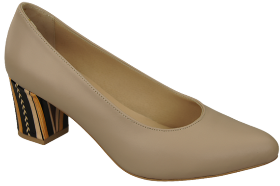 Women's Shoes Pumps Natural leather 158 ElitaBut