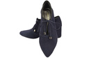 Women's shoes Low shoes Natural leather velor 183 ElitaBut