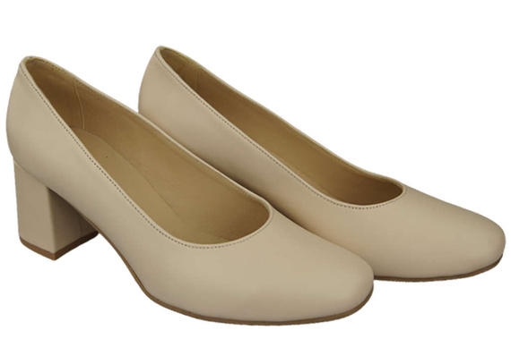 Women's shoes Pumps Natural leather 171 ElitaBut