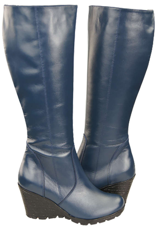 Shoes Women's boots Wedge natural leather 745 ElitaBut