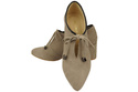 Women's shoes Low shoes Natural leather velor 183 ElitaBut