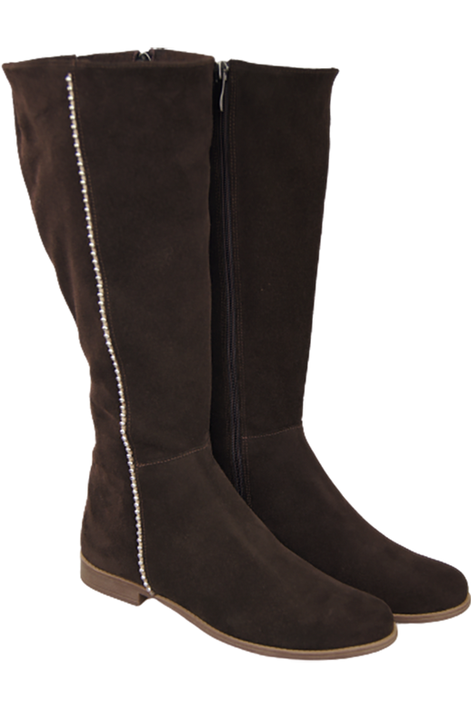 Shoes Boots Women's natural leather Velor 153 ElitaBut