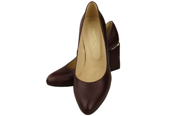 Women's shoes Pumps Natural leather 179 ElitaBut