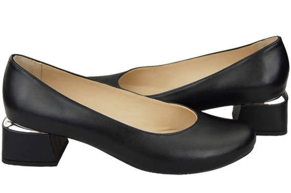 Women's shoes Pumps Natural leather 159 ElitaBut