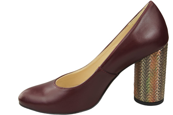 Women's shoes Pumps Natural leather 194 ElitaBut