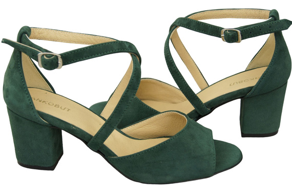 Women's shoes Sandals natural leather Suede 111 ElitaBut